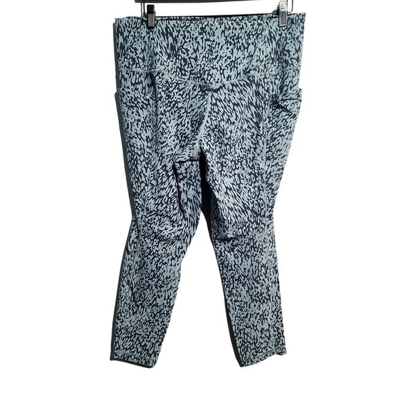 Athleta Salutation Stash Pocket II 7/8 Tight Light Blue Size XL - Picture 3 of 6